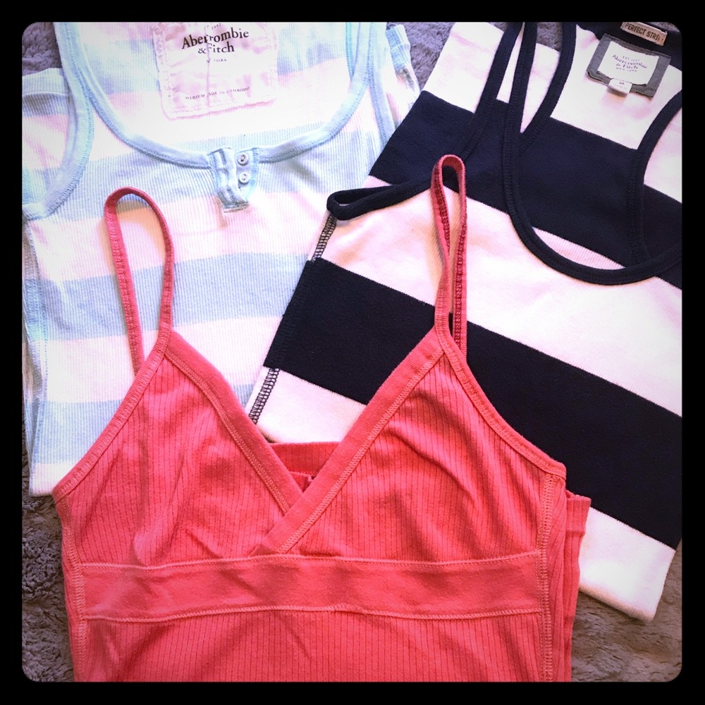 Abercrombie & Fitch Tank Tops.... ☀️☀️☀️☀️☀️